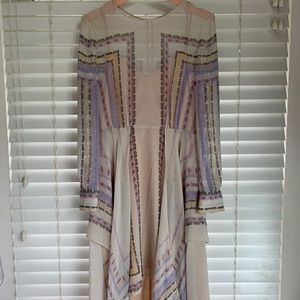 BCBG flowing midi dress